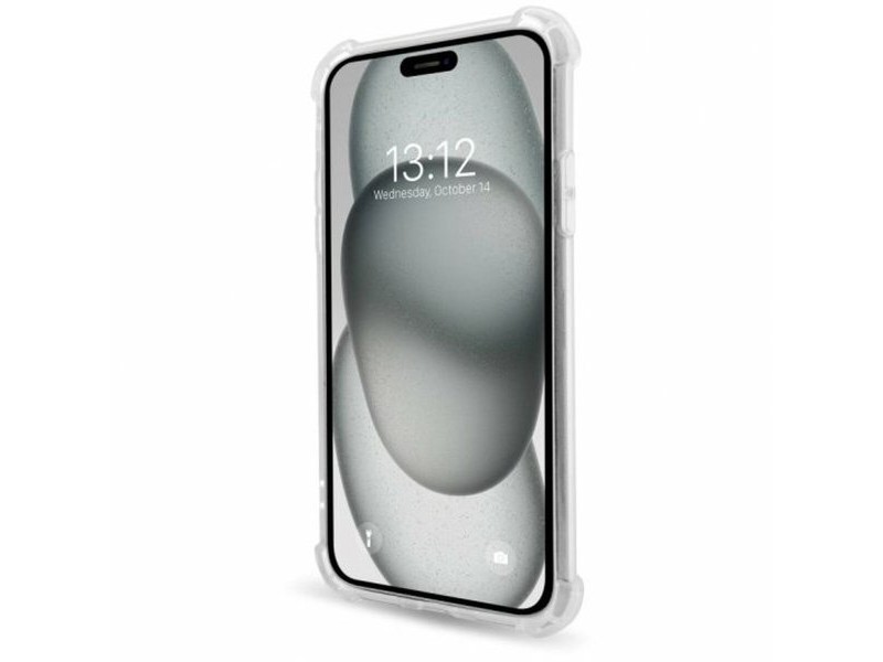 Калъф за мобилен телефон PcCom iPhone 15 Прозрачен Apple