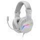 Клавиатура с мишка Mars Gaming MCPRGB3WES Бял QWERTY