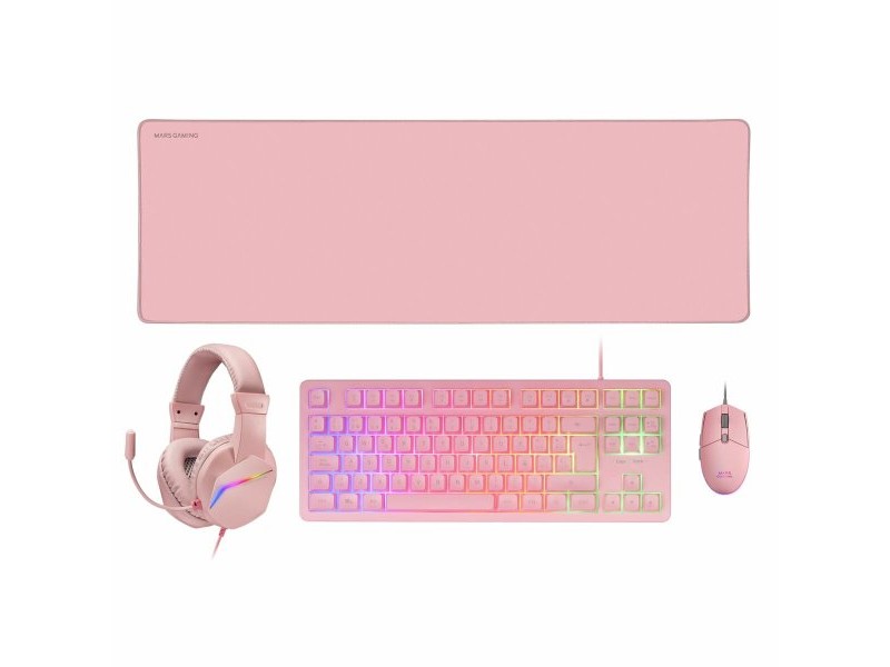 Опаковка на игра Mars Gaming MCPRGB3PES Испанска Qwerty