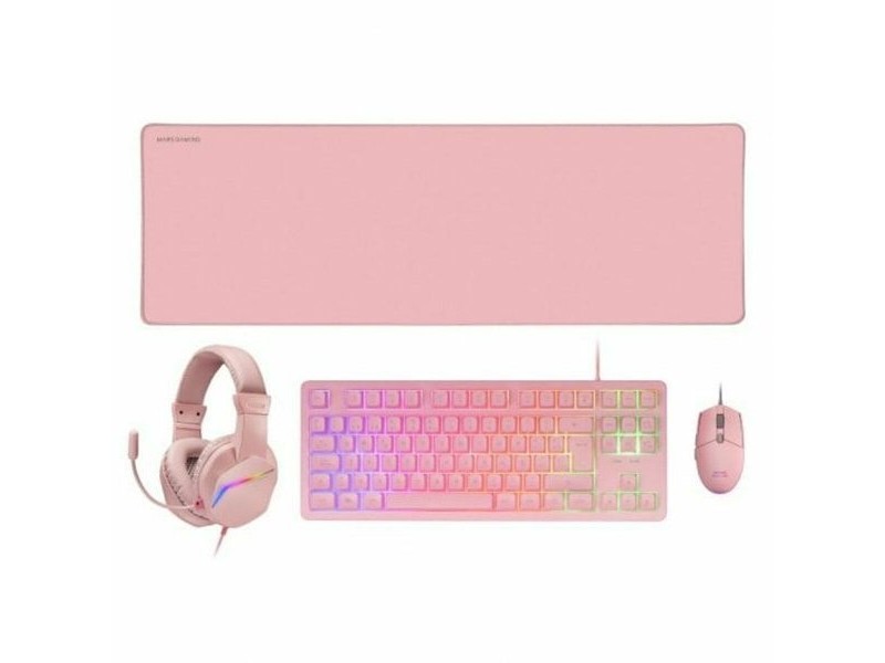 Опаковка на игра Mars Gaming MCPRGB3PES Испанска Qwerty