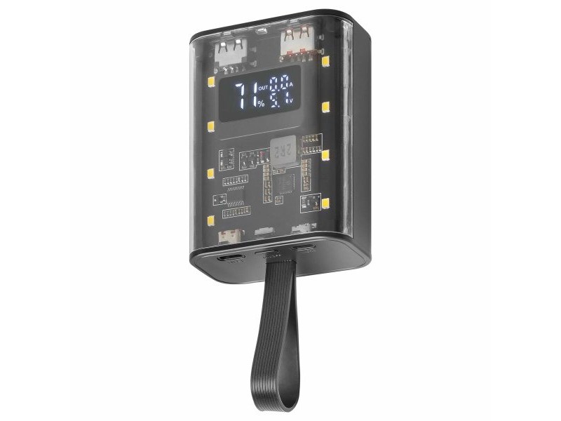 Powerbank Mars Gaming MPK10K Черен 10000 mAh