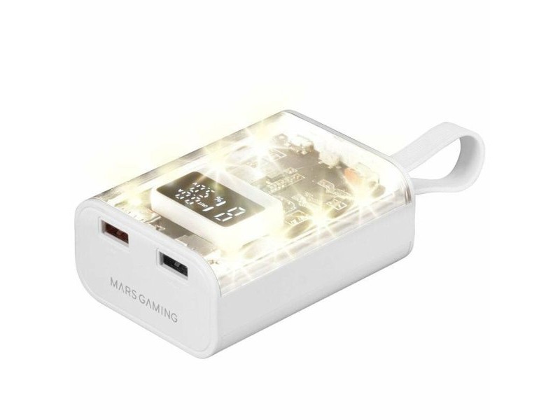 Powerbank Mars Gaming MPK10KW Бял 10000 mAh
