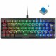 Клавиатура за игри Mars Gaming MKMINIPROBES Черен Qwerty US Клавиатура за игри Mars Gaming MKMINIPROBES Черен Qwerty US
