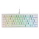 Клавиатура за игри Mars Gaming MKMINIPROWYES Qwerty US Бял