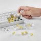 Клавиатура за игри Mars Gaming MKMINIPROWYES Qwerty US Бял