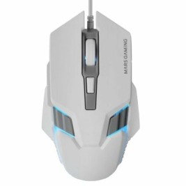 Мишка за игра Mars Gaming MM024 WH Бял 4000 dpi