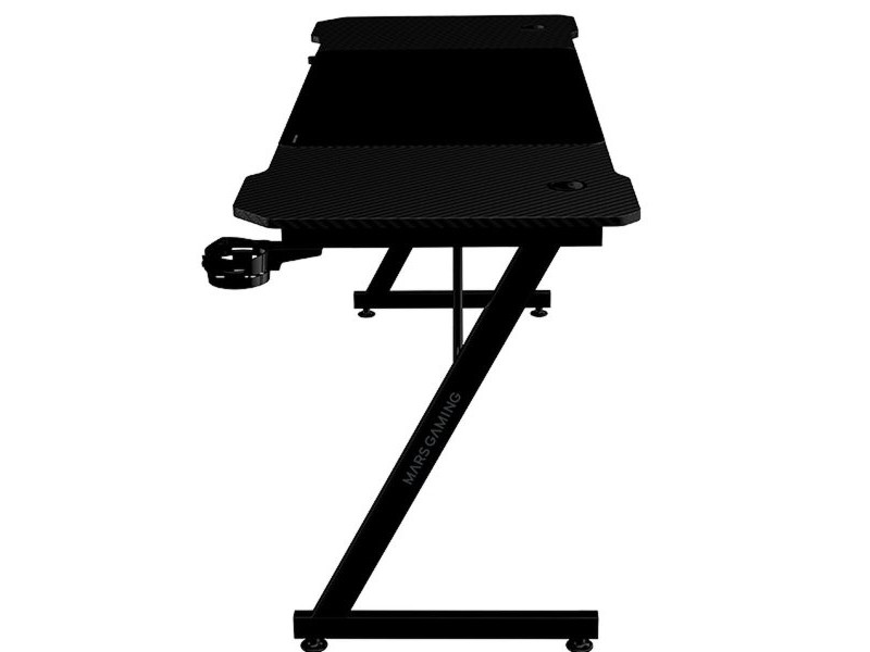 Бюро Gaming Mars Gaming ERGO Черен 160 x 60 cm