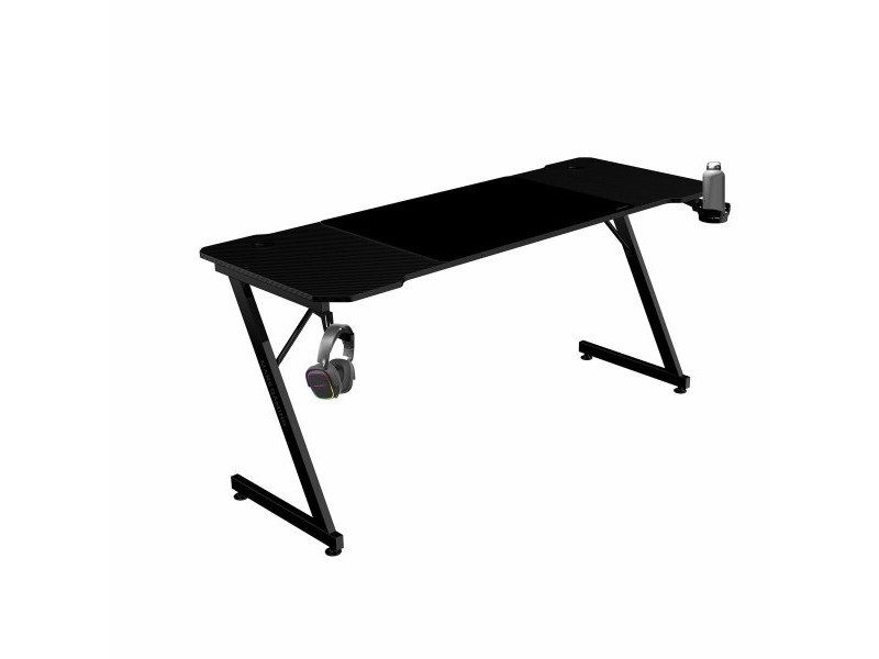 Бюро Gaming Mars Gaming ERGO Черен 160 x 60 cm