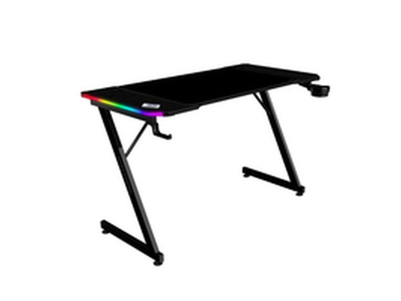 Бюро Gaming Mars Gaming ESCRITORIO ERGO RGB Черен 120 x 60 cm
