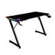 Бюро Gaming Mars Gaming ESCRITORIO ERGO RGB Черен 120 x 60 cm