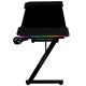 Бюро Gaming Mars Gaming ESCRITORIO ERGO RGB Черен 120 x 60 cm