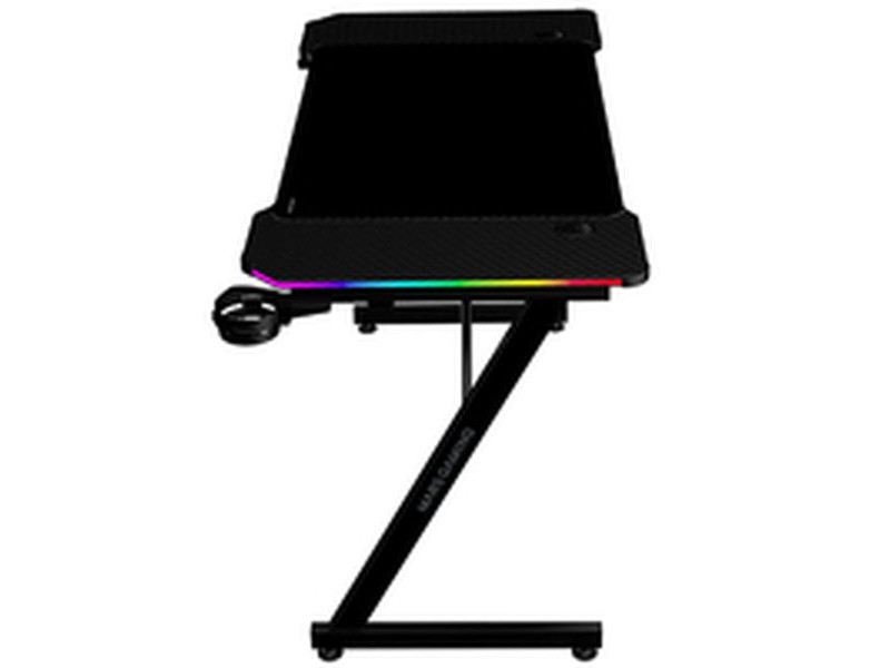 Бюро Gaming Mars Gaming ESCRITORIO ERGO RGB Черен 120 x 60 cm