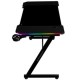 Бюро Gaming Mars Gaming ESCRITORIO ERGO RGB Черен 120 x 60 cm