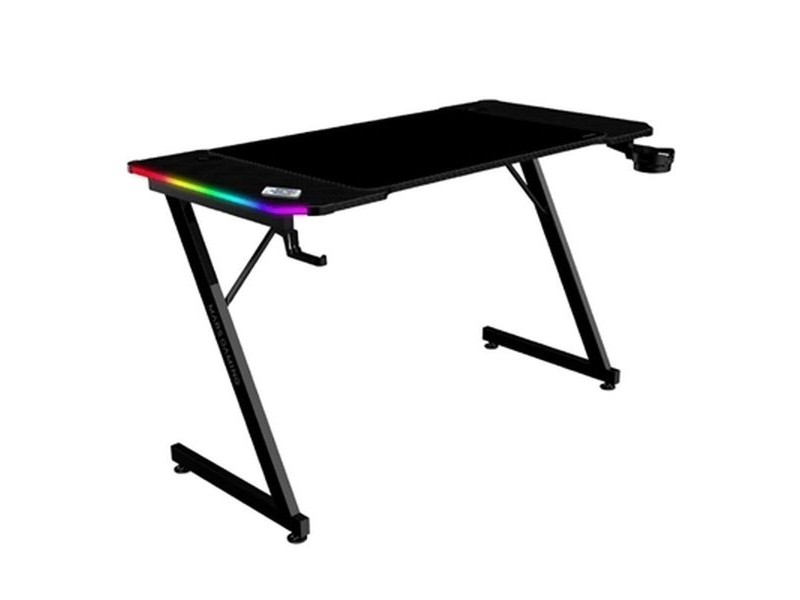 Бюро Gaming Mars Gaming ESCRITORIO ERGO RGB Черен 120 x 60 cm