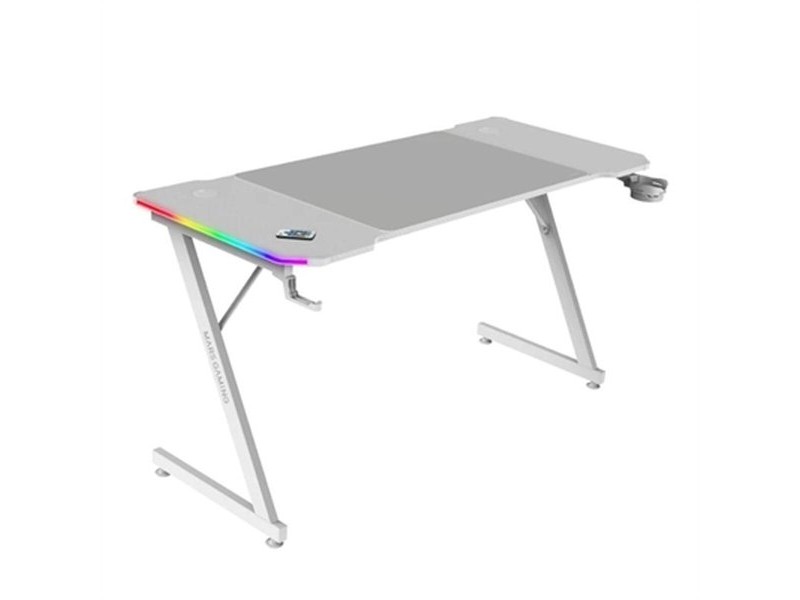 Бюро Gaming Mars Gaming ERGO Бял 140 x 60 cm