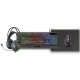 Клавиатура с мишка Mars Gaming MCP124PROES Черен Многоцветен Испанска Qwerty