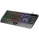 Клавиатура с мишка Mars Gaming MCP124PROES Черен Многоцветен Испанска Qwerty