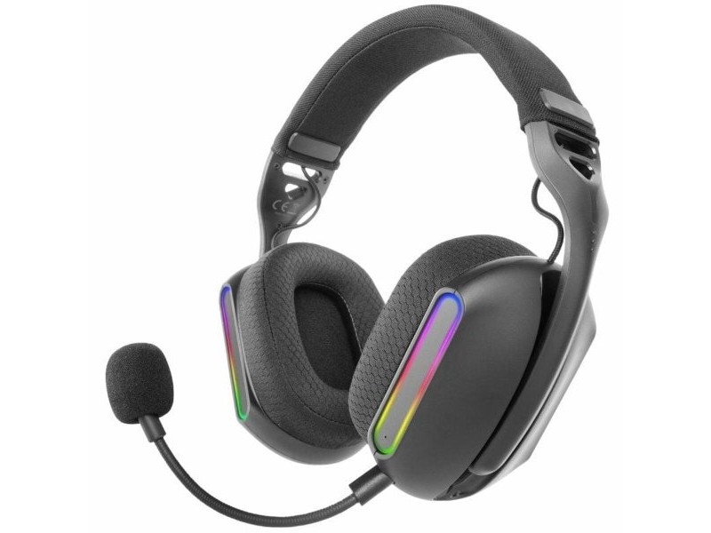 Слушалки за игра с микрофон Mars Gaming MHWPRO Черен