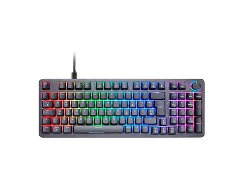 Клавиатура за игри Mars Gaming MKPROBES Черен Испанска Qwerty Клавиатура за игри Mars Gaming MKPROBES Черен Испанска Qwerty