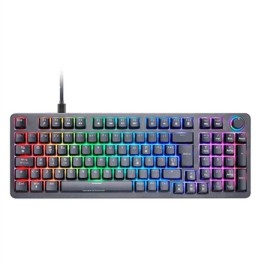 Клавиатура за игри Mars Gaming MKPROYES Черен Испанска Qwerty