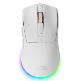 Мишка за игра Mars Gaming MMT3W Бял