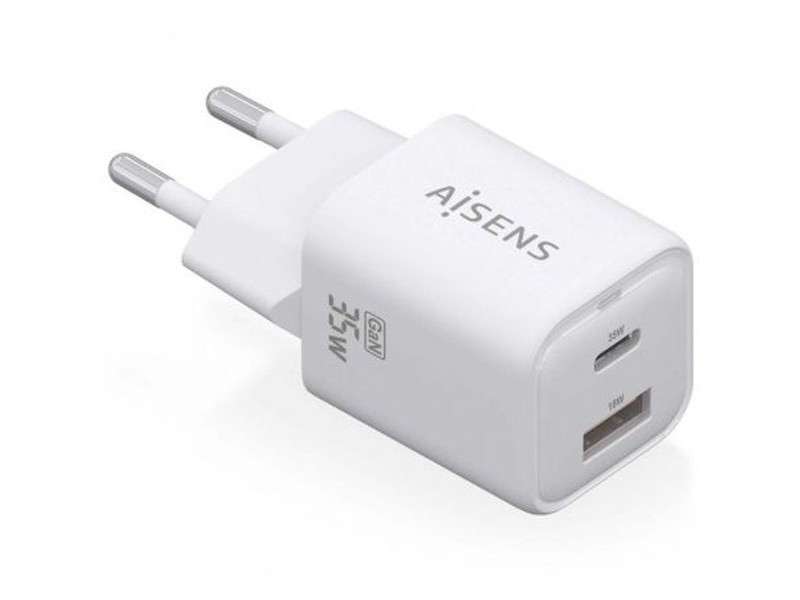Зарядно за стена Aisens ASCH-35W2P024-W Бял 35 W (1 броя)
