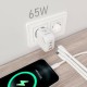Зарядно за стена Aisens ASCH-65W3P026-W Бял 65 W (1 броя) Зарядно за стена Aisens ASCH-65W3P026-W Бял 65 W (1 броя)