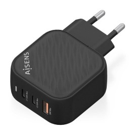 Зарядно за стена Aisens ASCH-65W3P027-BK Черен 65 W (1 броя)