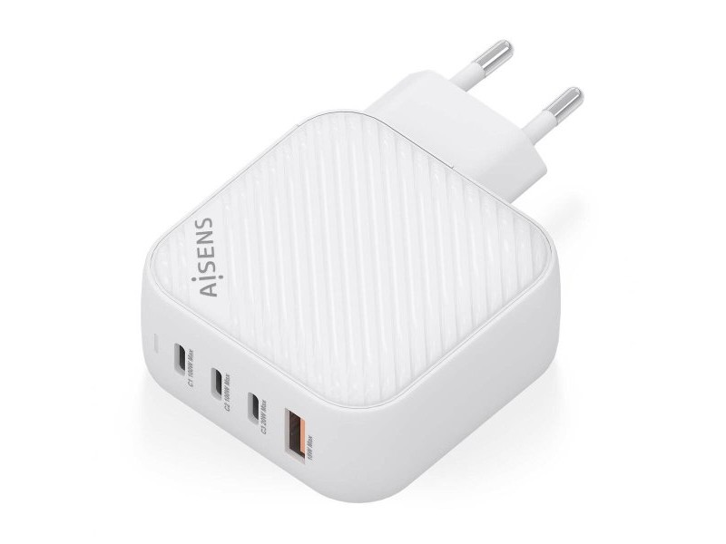 Зарядно за стена Aisens ASCH-100W4P028-W Бял 100 W (1 броя)