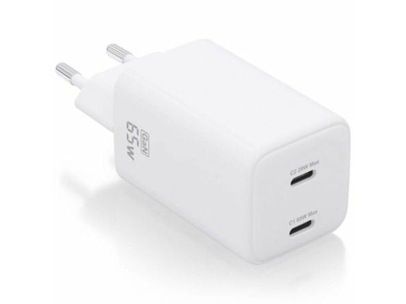 Зарядно за стена Aisens ASCH-65W2P039-W Бял 65 W (1 броя)