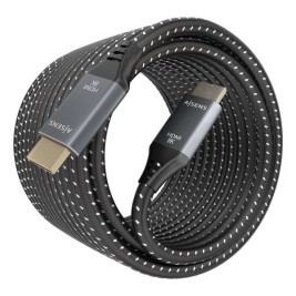 Кабел HDMI Aisens A150-0877 7 m Черен/Сив
