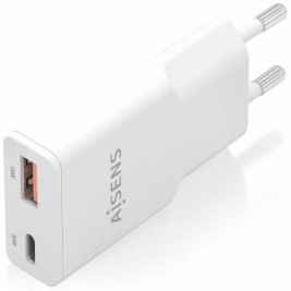 Зарядно за стена Aisens ASCH-30W2P046-W Бял 30 W