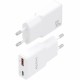 Зарядно за стена Aisens ASCH-30W2P046-W Бял 30 W
