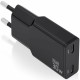 Зарядно за стена Aisens ASCH-30W2P049-BK Черен 30 W