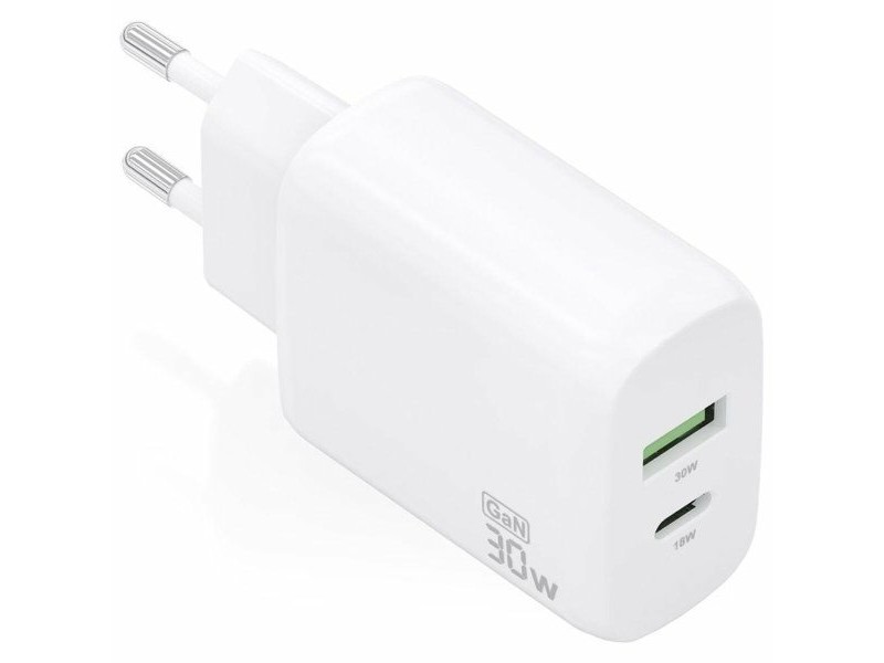 Зарядно за стена Aisens A110-0923 Бял 30 W