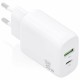 Зарядно за стена Aisens A110-0923 Бял 30 W