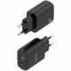Зарядно за стена Aisens A110-0924 Черен 30 W