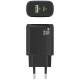 Зарядно за стена Aisens A110-0924 Черен 30 W
