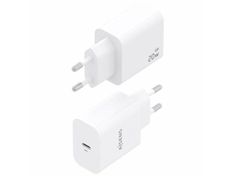 Зарядно за стена Aisens A110-0938 Бял 20 W