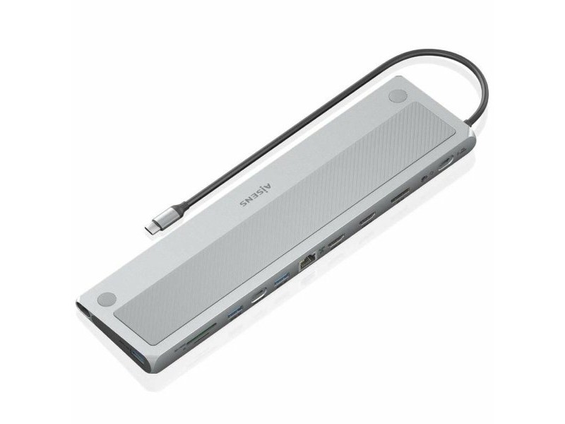 USB извод Aisens ASUC-12P020-GR Сив 100 W 50 W