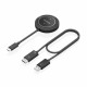 Кабел USB-C към HDMI Aisens ASWL-H2KC30M004-BK Черен