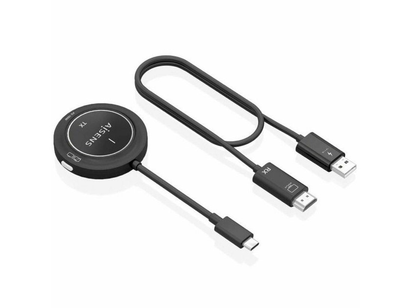 Кабел USB-C към HDMI Aisens ASWL-H2KC30M004-BK Черен