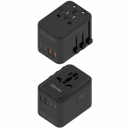 Зарядно за стена Aisens ASPS-2A2C08-BK 25 W Черен