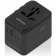 Зарядно за стена Aisens ASPS-2A3C09-BK 35 W Черен