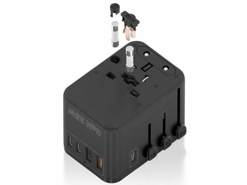 Зарядно за стена Aisens ASPS-2A3C09-BK 35 W Черен