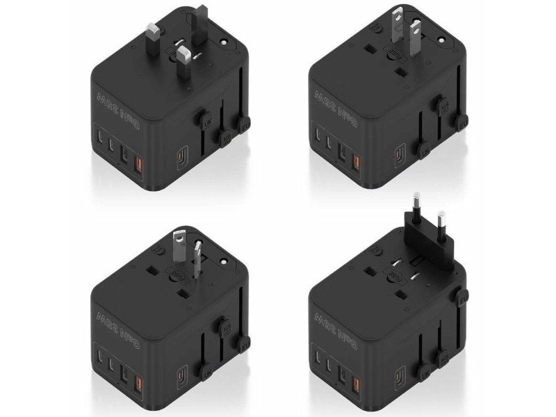 Зарядно за стена Aisens ASPS-2A3C09-BK 35 W Черен