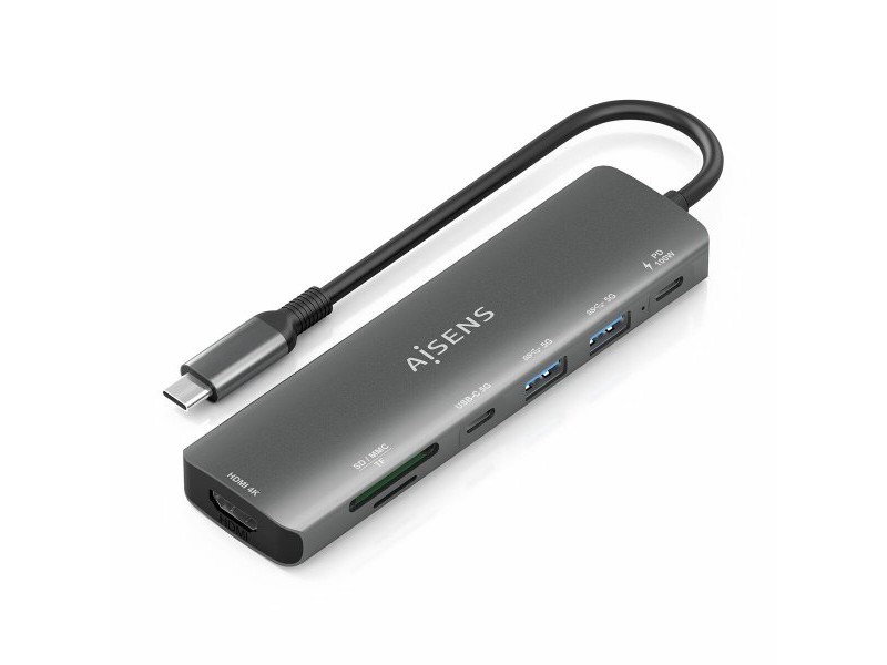 USB извод Aisens ASUC-7P026-GR