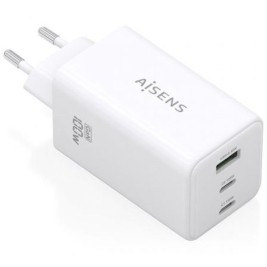 Безжично зарядно Aisens ASCH-100W3P051-W Бял 100 W