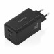 Безжично зарядно Aisens ASCH-100W3P052-BK Черен 100 W Безжично зарядно Aisens ASCH-100W3P052-BK Черен 100 W