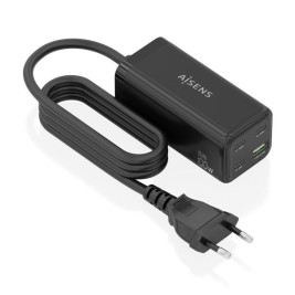 Безжично зарядно Aisens ASCH-100W4P054-BK Черен 100 W